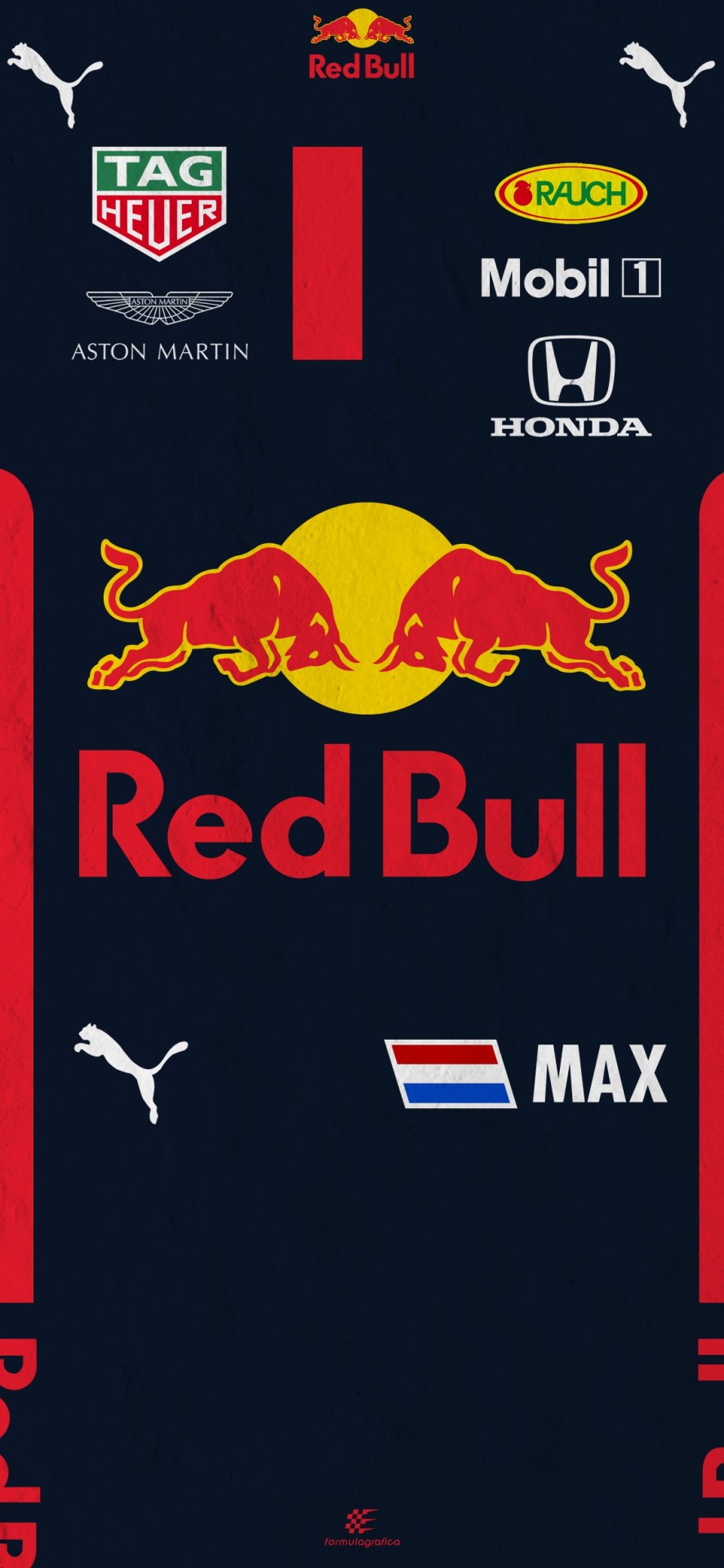 Formulagrafica Max Verstappen Team Suit Aston Martin Red Bull