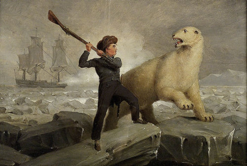Horatio Nelson vs. The Polar BearThe great hero of Trafalgar, Admiral Horatio Nelson began his naval