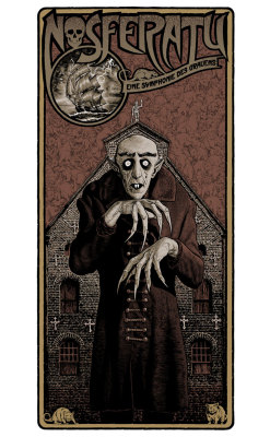 thepostermovement:  Nosferatu by Chris Weston