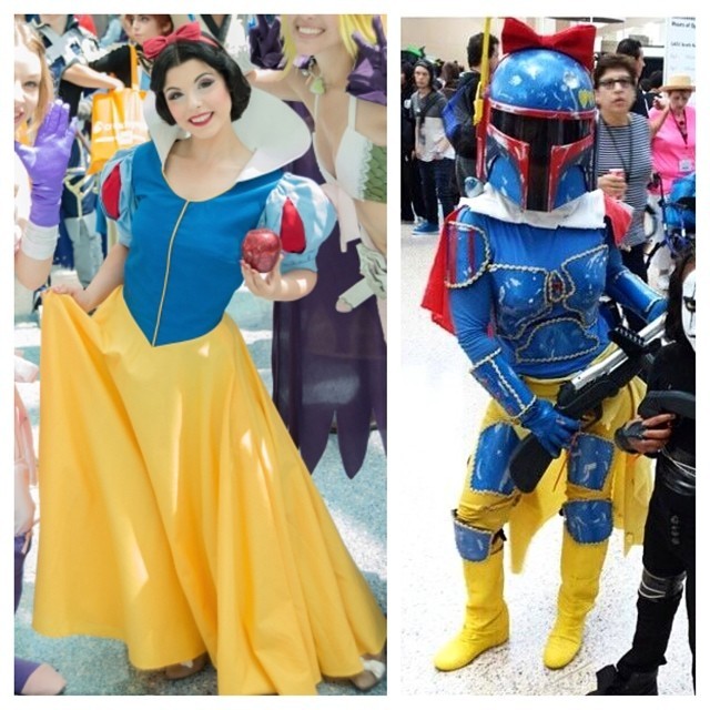 Amber Arden - Snow White+Starwars=Snobafett....