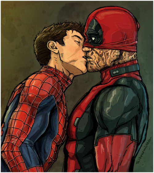 silvermittt:So there is like a lot of really fantastic spideypool fanfiction I’m soo happy. I’ve bee