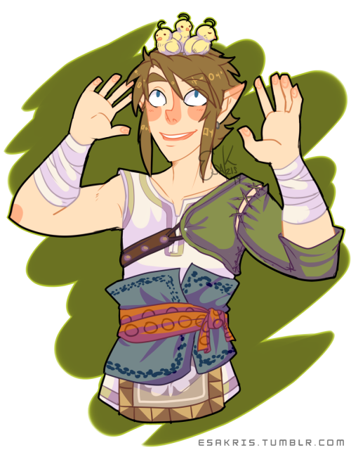 esakris:Skyward Sword LinkWell it’s official, I’m sticking with this style and drawing all the Link’