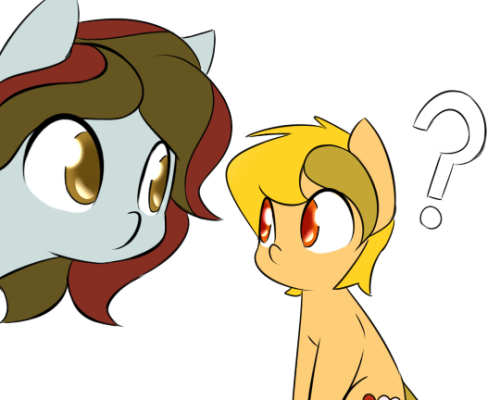 ask-gamer-pony:  what just happened…?why i am in this position?  x3!