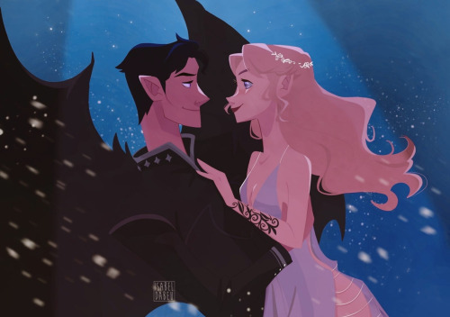 isilustra:Feyre & Rhysand I ACOTAR