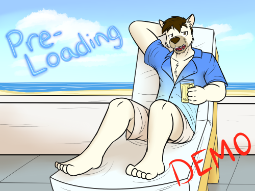 Pre-Loading (Demo) - An Adult Furry Visual NovelWhile browsing a less-than-wholesome adult website, Beauford, a young gator, is given the opportunity to go on a dream vacation for the summer on a private island.  The catch?  He must become a ‘pool