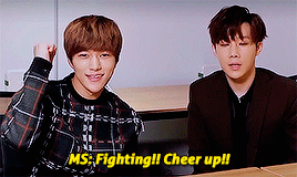gyuzizis:  myungsoo and sunggyu’s message to the inspirit with exams 