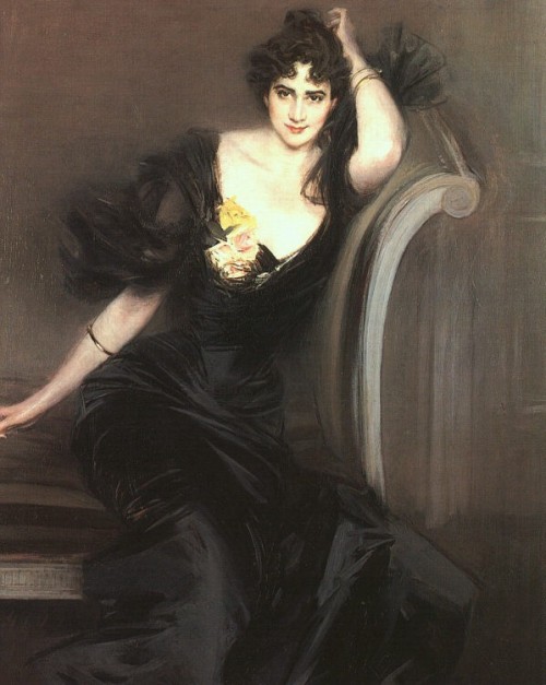 artist-boldini:Lady Colin Campbell, 1897, Giovanni BoldiniMedium: oil,canvas