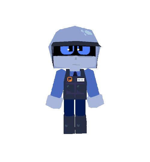 Low-poly Benrey I Made While I Was Messing Around In BlockBench-