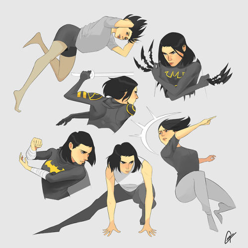 robinswing:poses using cassandra cain