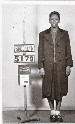 homonoire:  NYC Mugshots, 1950s. Jim Linderman, photographer.   Mugshot