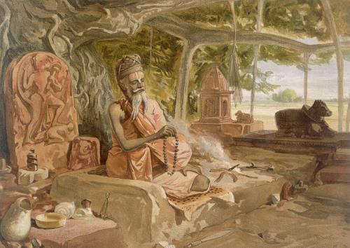 Sadhu, by William Crimea Simpson