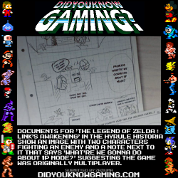 didyouknowgaming:  The Legend of Zelda: Link’s