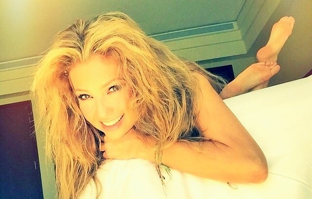 celebrityfeetinthepose:  Mexican singer, author, and actress Thalia
