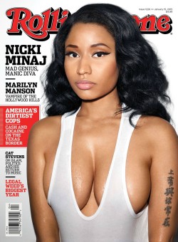 Nicki Minaj on the cover of Rolling Stone