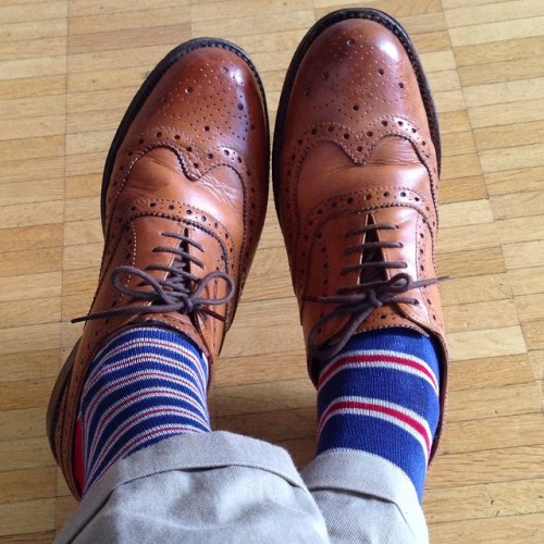 Grenson &amp; Oybo socks @oybountunedsocks #gerolbrenner #socks #oybo #oybosocks #oybountunesocks #g