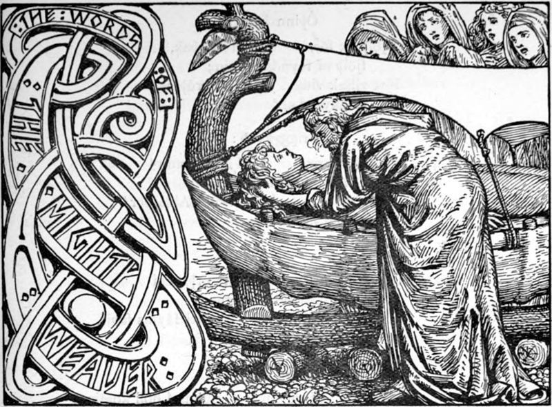 svanhild-bjorndottir:  Odin’s last words to Baldr 