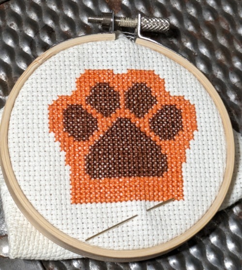 I BOOPED THIS CANVAS 800 TIMES WITH A NEEDLE.