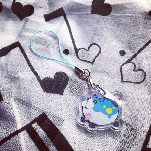 Store Update! New 1″ Kingdom Hearts Phone Charms added!☆ Meow Wow &amp; Chirithy☆ 1&quot; Clear Acry
