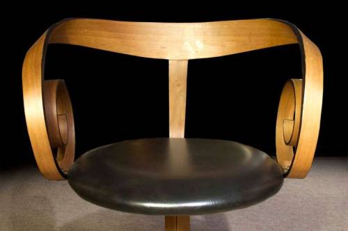 George Mulhauser, Desk chair, 1965. Made for Plycraft, USA. Via 1stdibs