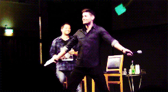 get to know me meme:  [1/5] favorite actors - jensen ackles”I used to be scared
