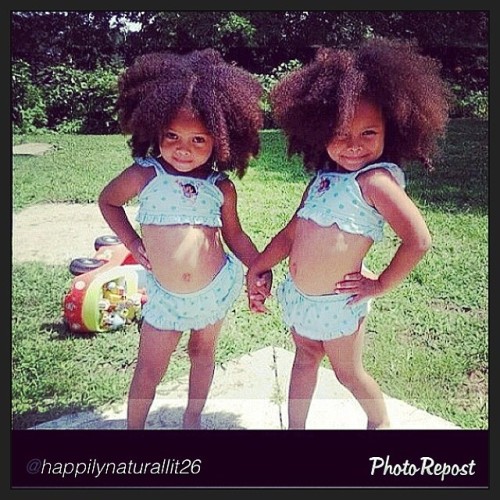 Aren&rsquo;t they just adorable!! #rp @happilynaturallit26 #teamnatural #naturalbeauty #lilbeauties