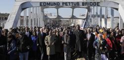 dynastylnoire:  micdotcom:It’s 2015. Why is the Selma bridge still named after a KKK leader? Edmund Pettus was an Alabama Senator, a Confederate general and, most disturbingly, a Grand Dragon of the state’s Ku Klux Klan chapter. His name still adorns