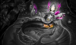 Monochromatic Splash Art: River Spirit Nami