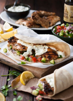 do-not-touch-my-food:    Greek Chicken Gyros