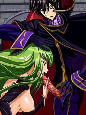 cc giving lelouch blowjob