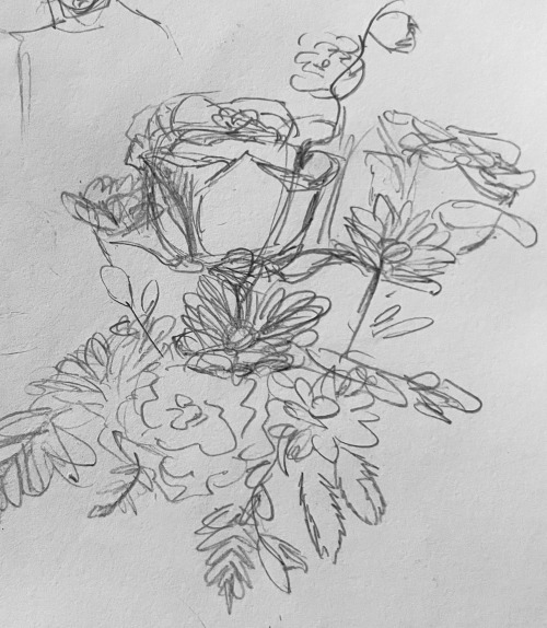 Two Recent Drawings From My Sketchbook That Do And Dont Correlate Idk