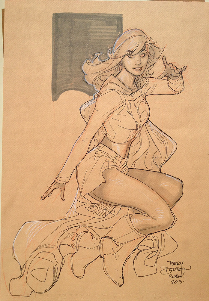 anerdycall:  Supergirl  - Terry dodson 