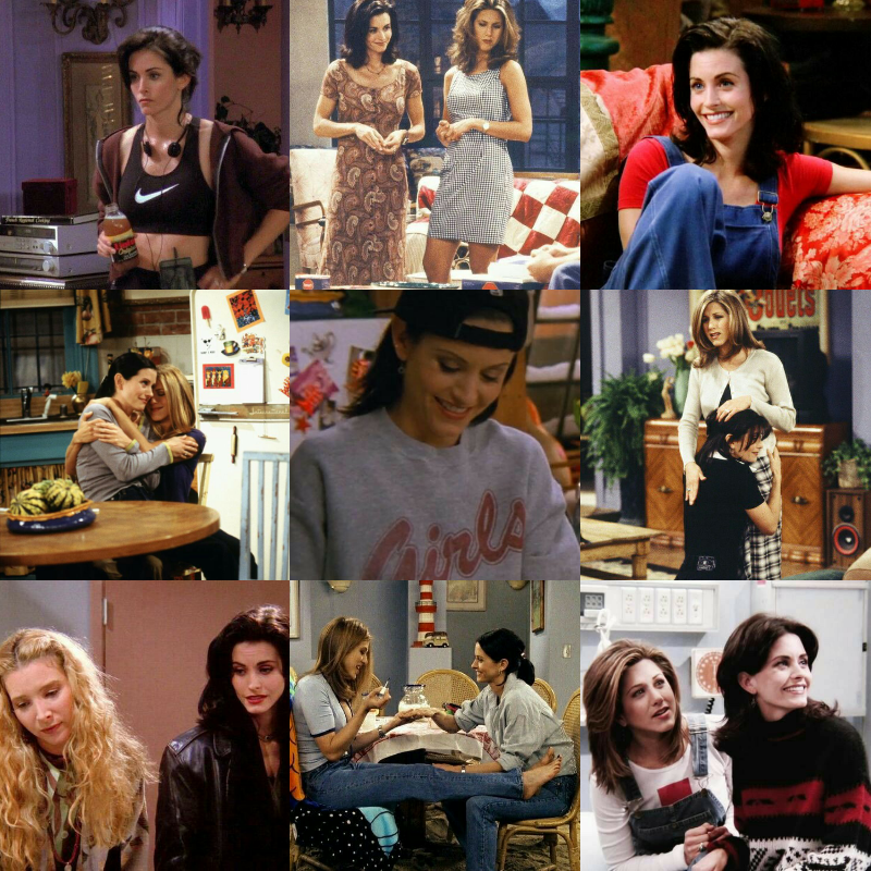 F R I E N D S Femslash Monica Geller Is A Lesbian™ Moodboard