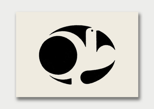 Entries for the logo competition Expo 70, Osaka. Winning No.1: Takeshi Otaka, 1970. More: colliercol