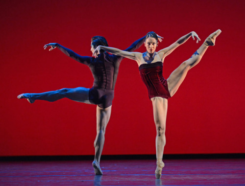 Laura Morera and Tristan Dyer in Liam Scarlett’s Viscera, Royal Ballet, October 2015