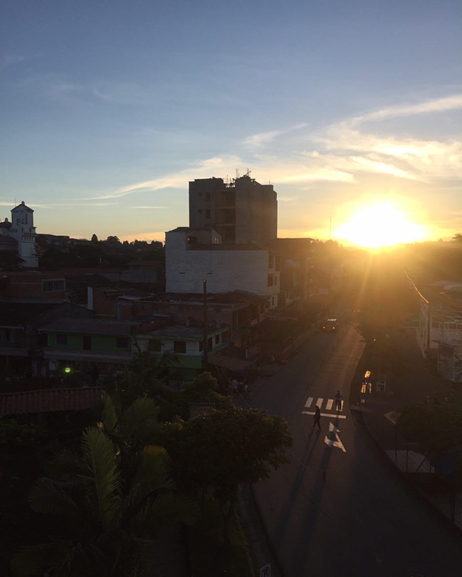 #guatape #pueblo #Colombia #hotelbalconyview #wakeuptothis #endthedaywithagratefulheart