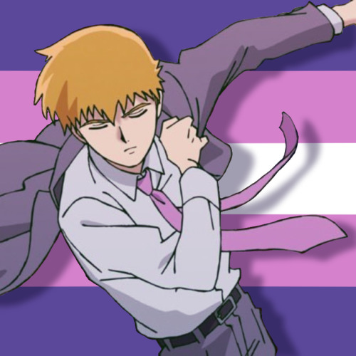 aroaesflags:Trans ace Reigen Arataka - flags by me