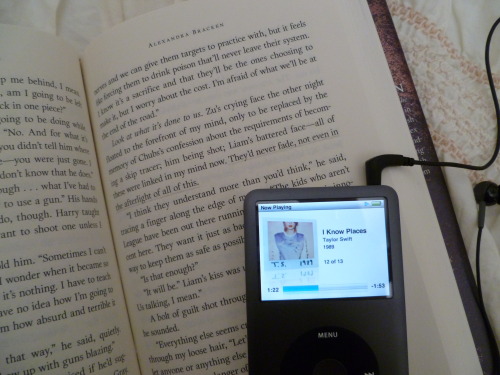 books-wrote-my-story:  Books and Cupcakes November Photo Challenge Day 2: Reading Playlist My reading, blogging, and generally every waking moment playlist for the last week has been 1989 on a continuous loop… #noregrets