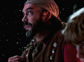 currywise:Tim Curry as Long John Silver in Muppet Treasure Island, 1996.