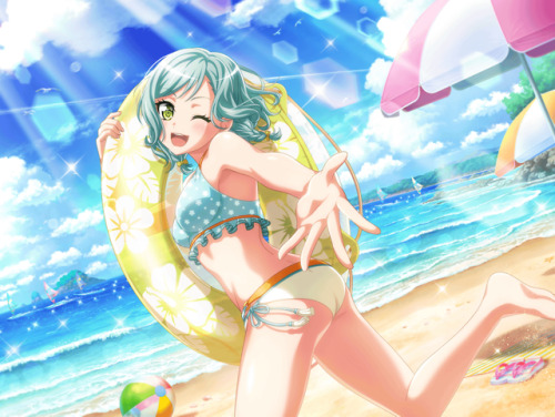 Sparkling! Seaside Flower - Limited Gacha Update 08/04The limited event Gacha, featuring Aya, C