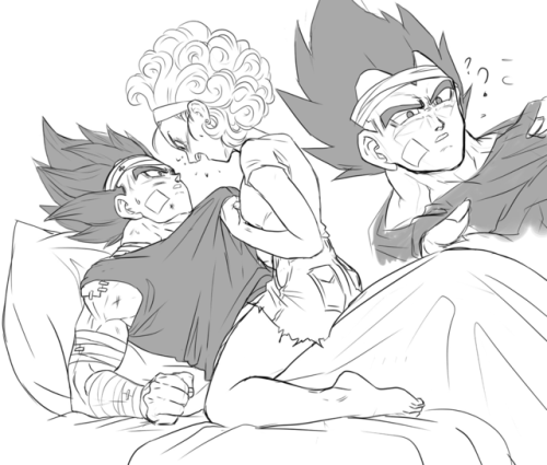 vegetapsycho:Some sketches I managed to do adult photos
