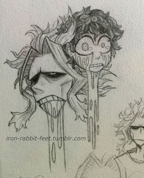 iron-rabbit-feet:Some old MHA drawings of mine,