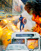 thecaptainrogerss:   Avengers Meme —> eight Characters:  Steve Rogers (1/8)