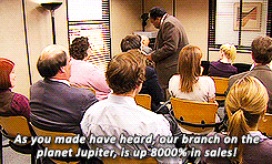dundermifflinscranton:  Stanley just drank OJ out of my mug and didn’t seem to