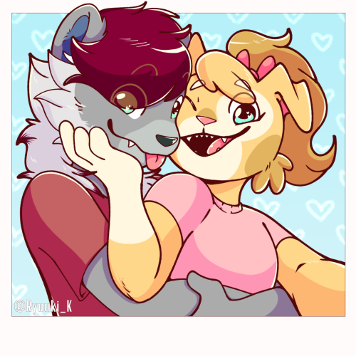 Commission for _Phelokis_ on TwitterIt was such an adorable comm! <3