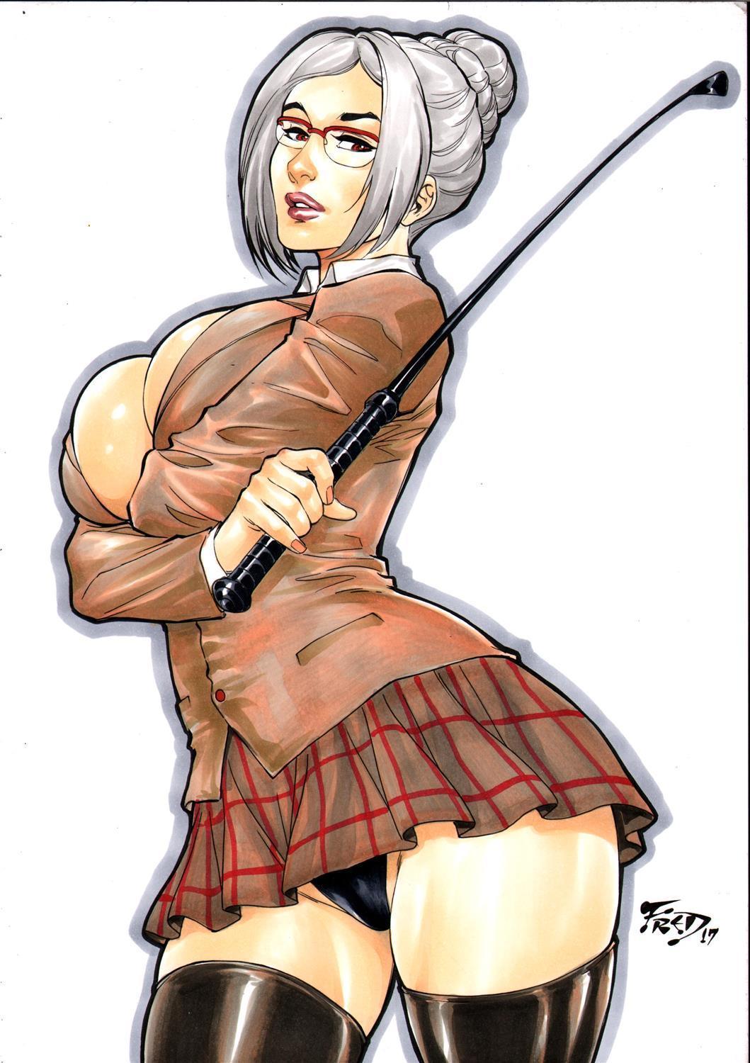 proudstar81:Meiko from school prison by Fred Benes - Ed Benes Studio