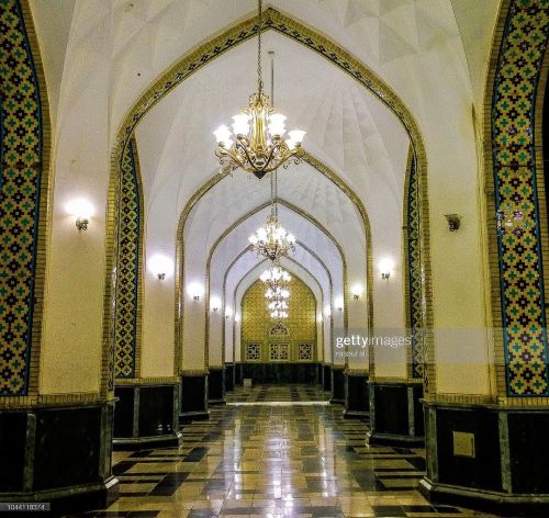 photo for Islamic decoration of one of the corridors in shrine of Imam Ali al-Rida by @rasoolaliabd 