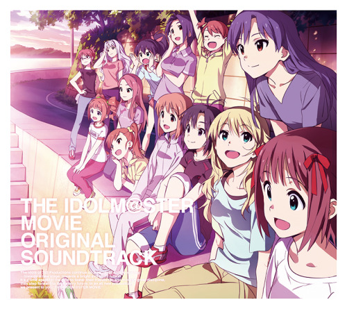 kusano-design:  THE IDOLM@STER MOVIE 輝きの向こう側へ！ オリジナル・サウンドトラック CD Jacket Design & Art Direction: 近藤ひろ（草野剛デザイン事務所）