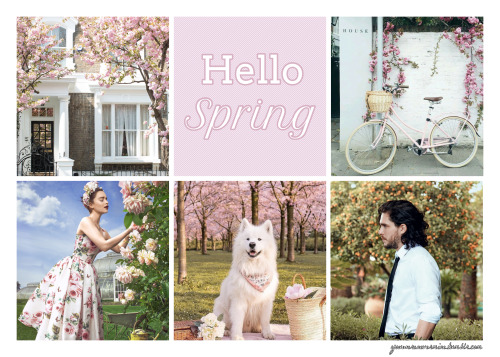 youwerenevermine:Jonerys | “Spring” Aesthetic