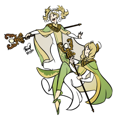 heartkindofarts: I always found Lissa’s Sage outfit a nice little touch. It’s cute that 