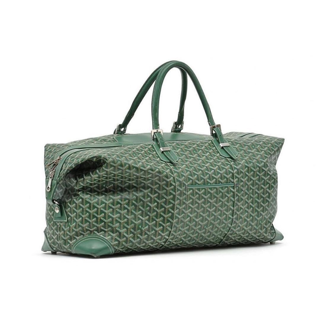 GOYARD® — GREEN BOEING 55 DUFFLE BAG.